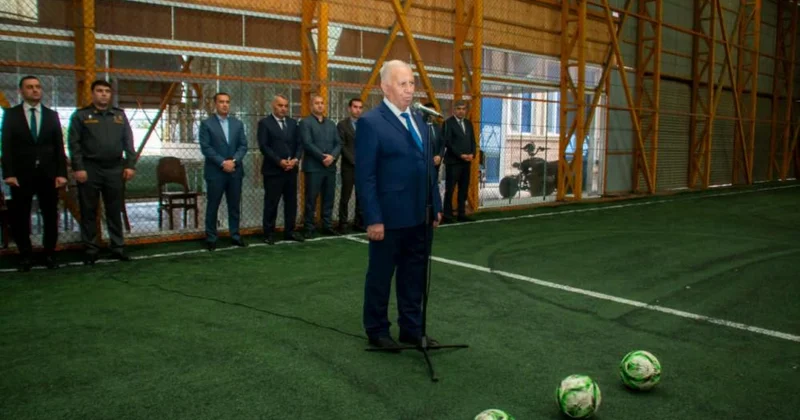 Şəmkirdə Milli Qurtuluş Gününə həsr olunmuş mini futbol turnirinin açılış mərasimi keçirilib
