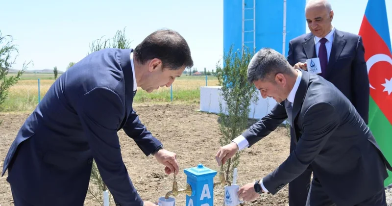 Ağstafanın Köçvəlili kəndi fasiləsiz içməli su ilə təmin edildi FOTOLAR