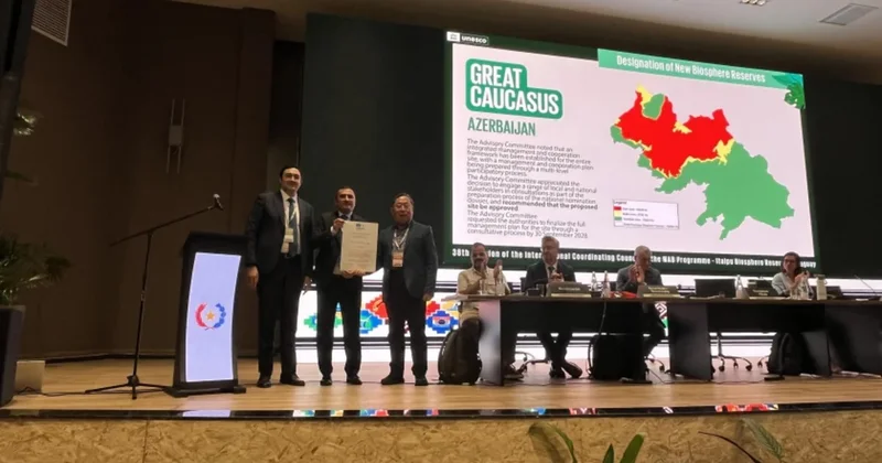 Azərbaycan ərazisi UNESCO nun qlobal biosfer qoruğu statusunu QAZANDI FOTO