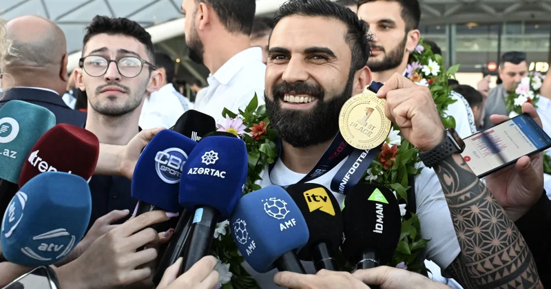 Millinin üzvü: Dünya çempionu olduğumuz üçün rəqiblər bizə qarşı xüsusi motivasiya ilə oynayırdılar