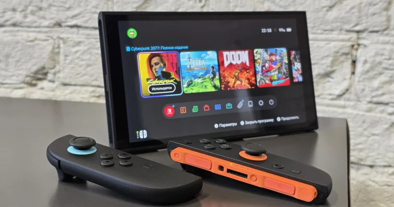 Nintendo Switch 2 получит съемную батарею на европейском рынке
