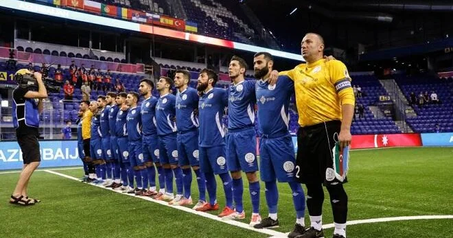 Avropa çempionu olan millimiz Bakıya qayıtdı