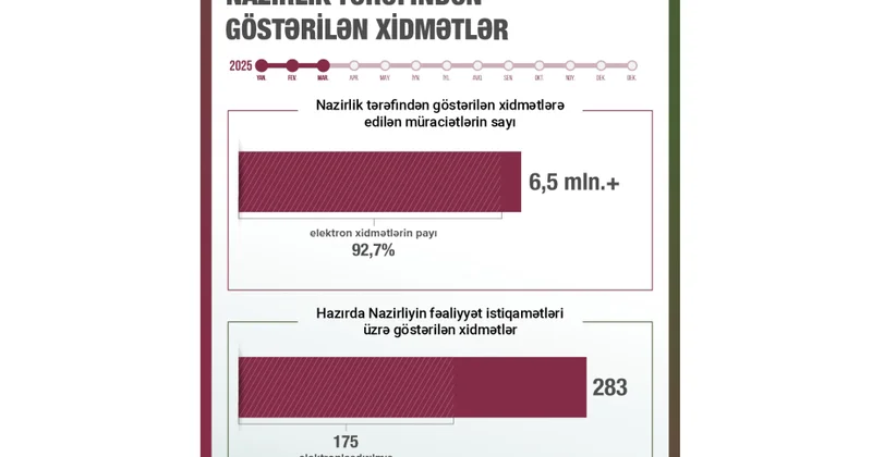İqtisadiyyat Nazirliyinin xidmətlərinə müraciətlərin 93 faizi elektron formada olub