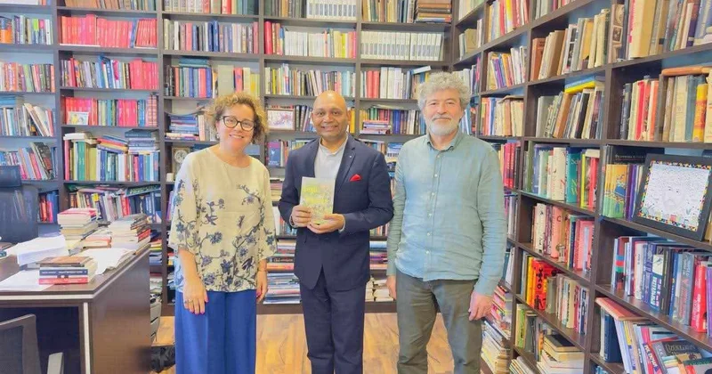 Hindistanın səfiri Nigar Köçərli və Şahbaz Xuduoğlu ilə görüşüb