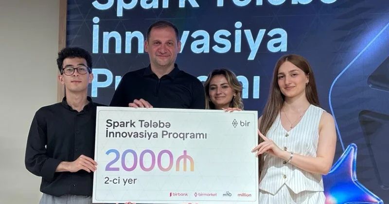 BDU tələbələri “Spark Tələbə İnnovasiya Proqramı”nda II yerə layiq görülüblər