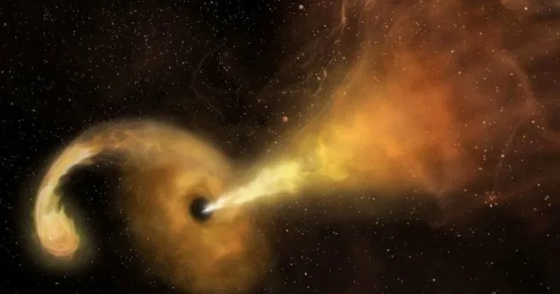 Astronomlar qalaktikamızın mərkəzindəki qara dəlikdən gələn küləyi kəşf ediblər