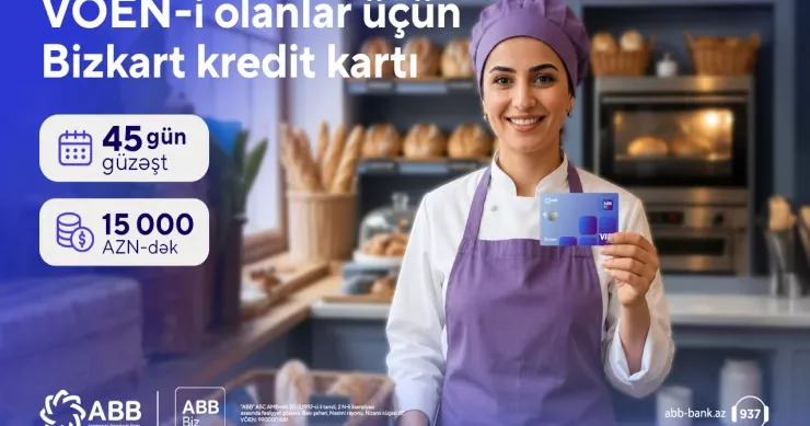 ABB dən kiçik sahibkarlara böyük imkanlar yaradan biznes kartı