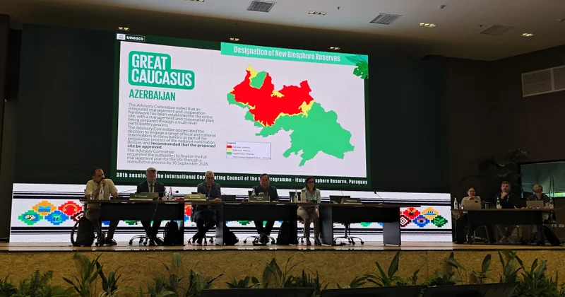 Azərbaycanın “Böyük Qafqaz Biosfer Rezervi” UNESCO nun Dünya Biosferlər Rezervi Şəbəkəsi Siyahısına daxil edilib