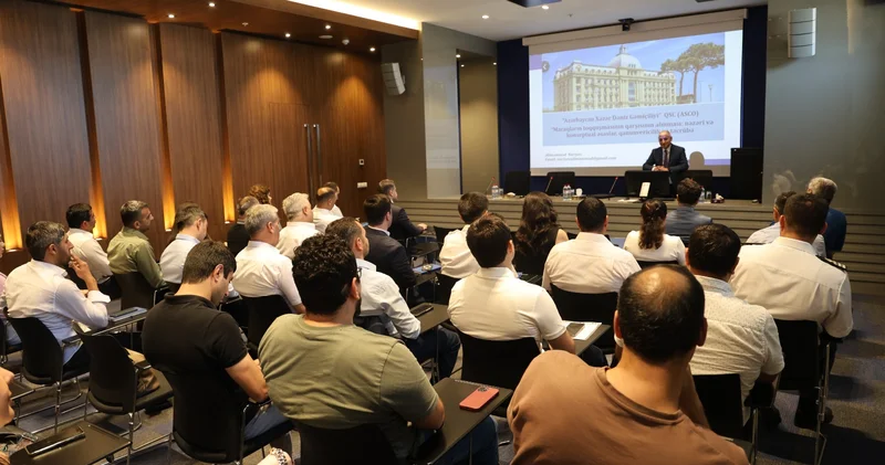 Xəzər Dəniz Gəmiçiliyində “Maraqların Toqquşmasının Qarşısının Alınması” Mövzusunda Seminar Keçirilib FOTO