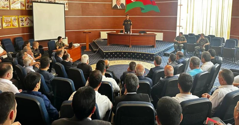 FHN in Gəncə Regional Mərkəzində metodiki toplantı keçirilib