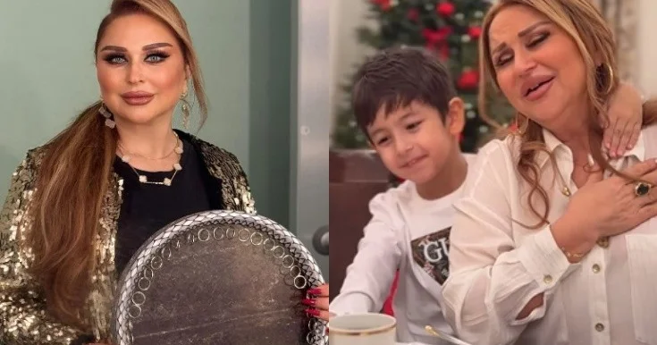 Mələkxanım Eyubova nəvəsini belə təbrik etdi Video