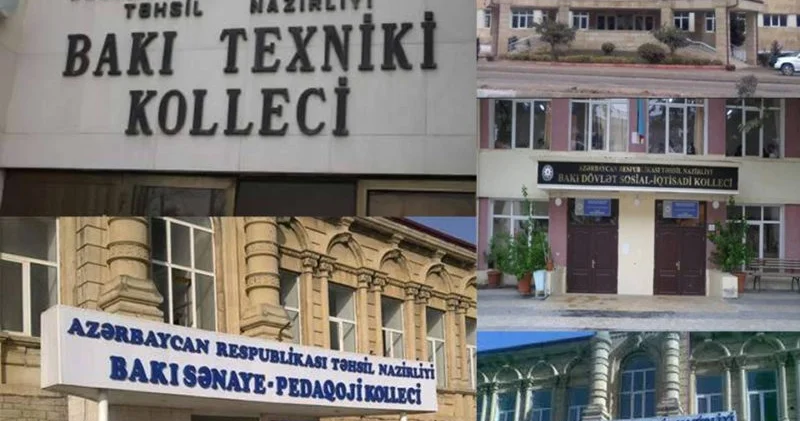 Bu kolleclərdə monitorinqlər aparıldı Rəhbər şəxslər vəzifədən uzaqlaşdırıldı