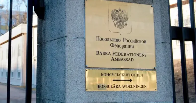 Дрон атаковал посольство РФ в Швеции