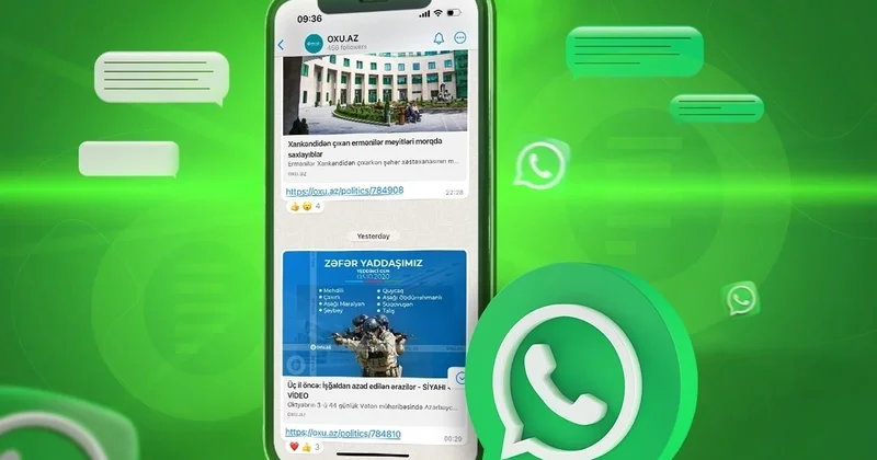 Zamanın ritmini la tut WhatsApp a gəl!