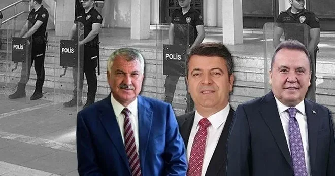 CHP bələdiyyələrinə qarşı əməliyyat: Zeydan Karalar, Muhittin Böcek və Abdurrahman Tutdere saxlanılıb