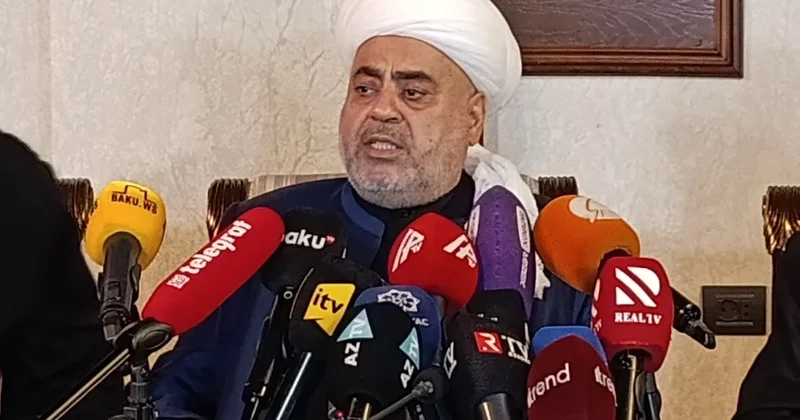Şeyxülislam: “Erməni kilsəsinin münasibəti Vətən müharibəsindən əvvəl fərqli idi”