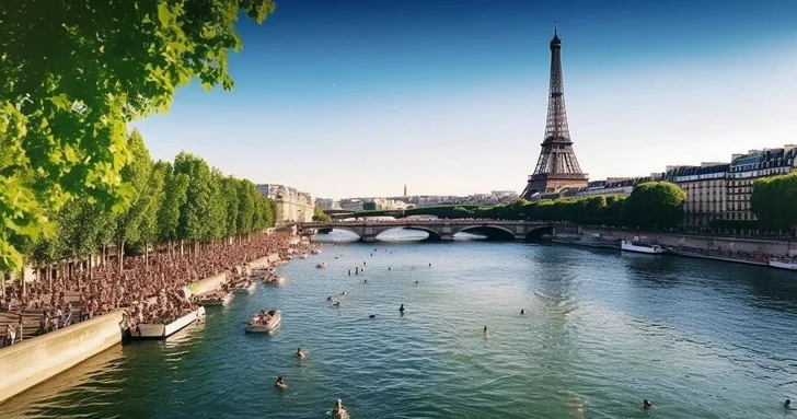 Сена в Париже открыта для купания впервые за столетие