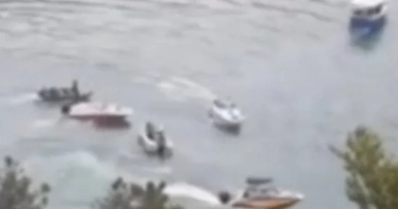 В Мингячевире столкнулись два катера видео