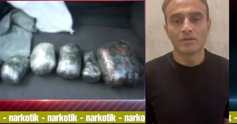 Qəbiristanlıqda narkotik satırkən polis yaxaladı Video