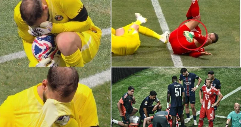 Musialanın qıçı sınıb Donnarumma göz yaşları içində