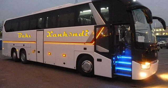 Bakı Xankəndi Laçın müntəzəm avtobus reysi açılır Bilet qiymətləri