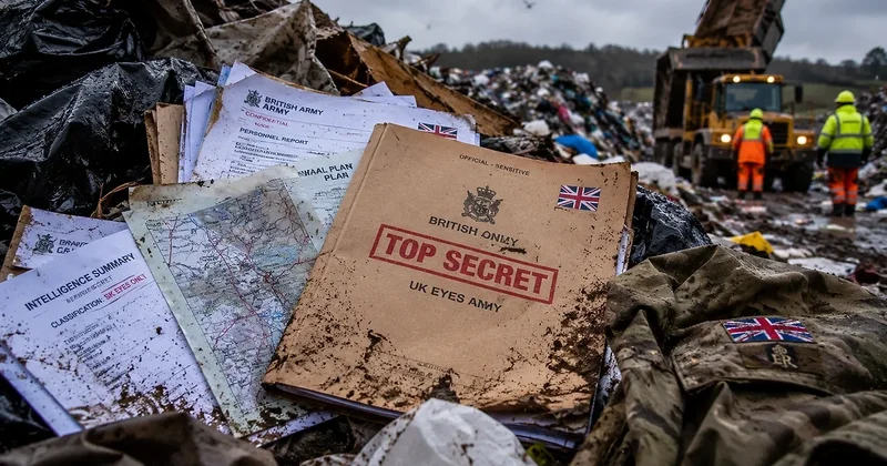 The Sun : Britaniya Müdafiə Nazirliyinin gizli sənədləri zibilxanada aşkarlanıb