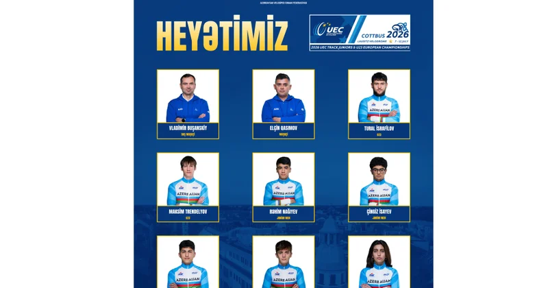 Trek velosipedi üzrə Azərbaycan millisi Avropa çempionatında çıxış edəcək