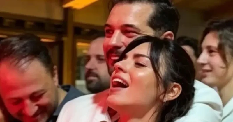 Çağatay sevgilisi ilə toyda Fotolar
