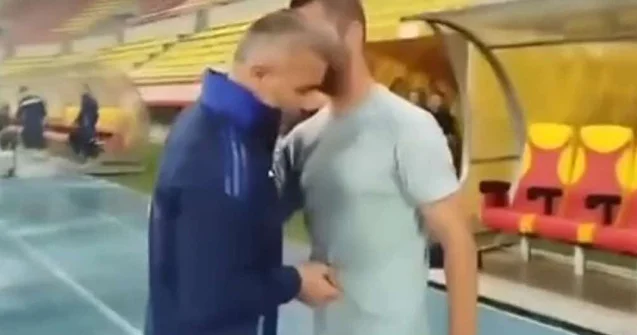 Qurban Qurbanov Muaremin göbəyi ilə zarafatlaşdı “Bu nədi, ə?!”+Video