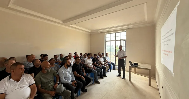 Masallıda 40 a yaxın sürücü üçün təlimlər təşkil edilib FOTOLAR