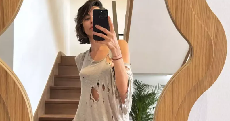 Günay tül geyimi ilə müzakirə yaratdı FOTO