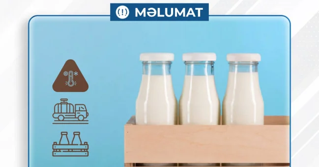 Heyvan mənşəli məhsulların daşınması zamanı temperatur və qablaşdırma tələblərinə riayət olunmalıdır