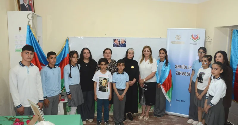 Şəhidlik zirvəsindən vətən sevgisinə aparan yol qəhrəman Dünyamirin xatirəsinə ehtiram dərsi FOTOLAR