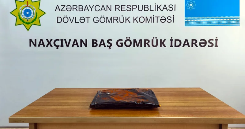 “Şahtaxtı” gömrük postundan keçən nəqliyyat vasitəsində külli miqdarda tiryək aşkarlanıb