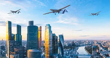 19FortyFive: Moskvaya uçan dronlar...