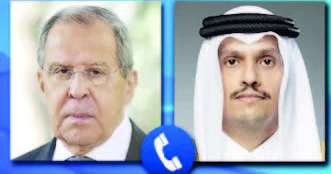 Lavrov və Al Tani tərəfləri danışıqlara çağırıblar
