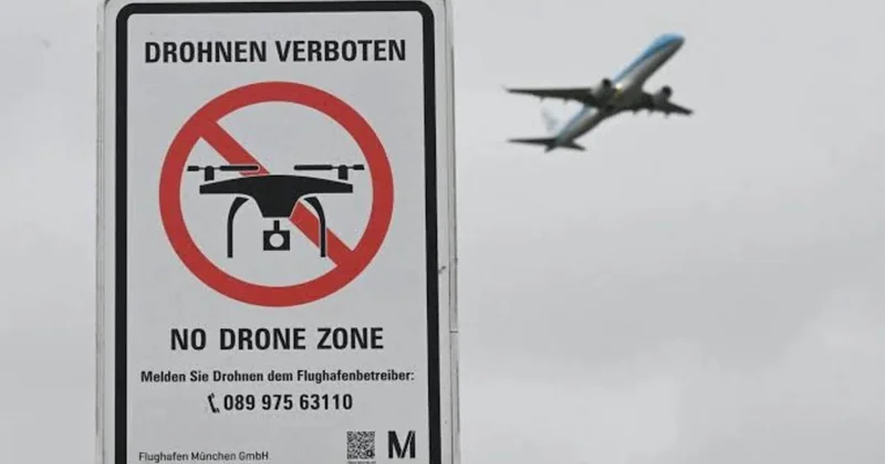 Leypsiq hava limanında Ukrayna təyyarəsinin yaxınlığında detanatorlu dron tapıldı