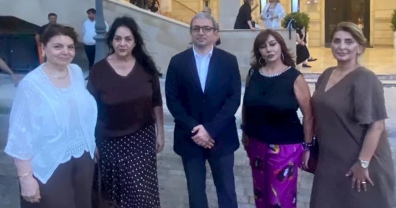 BHİ İB üzvləri səfir Şövqü Mehdizadə ilə görüşdü FOTOLAR