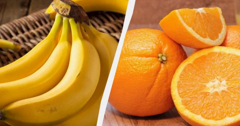 Banan və portağal: Orqanizm üçün hansı meyvə daha faydalıdır?