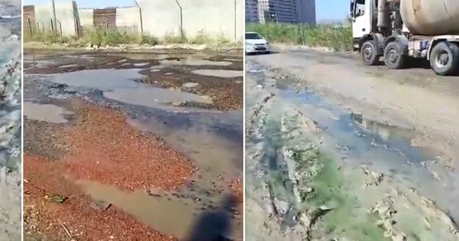 120 yolu adlanan ərazi yararsız vəziyyətdədir
