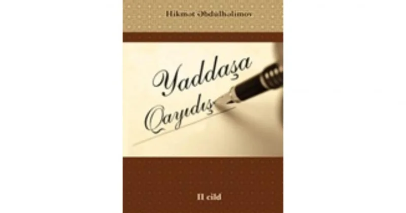 Yaddaşa qayıdış gələcəyə xidmətdir...