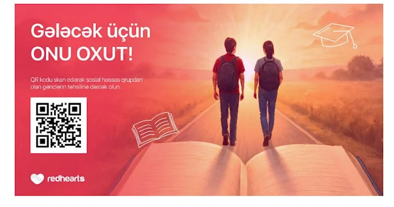 Qırmızı Ürəklər Fondu Beynəlxalq Xeyriyyəçilik Gününü xüsusi aksiya ilə qeyd edir