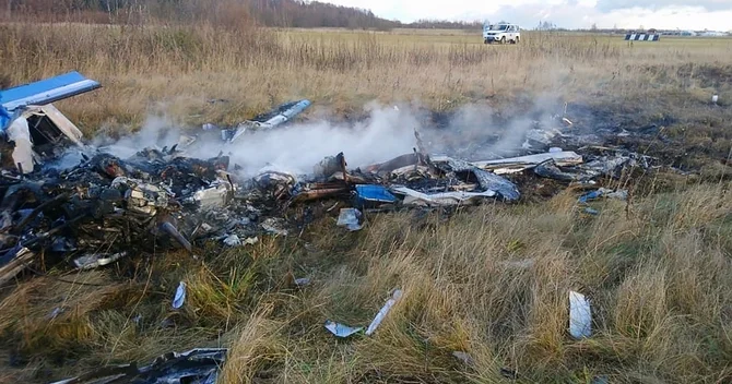 Rusiyada yüngül mühərrikli təyyarə qəza etdi, pilot öldü