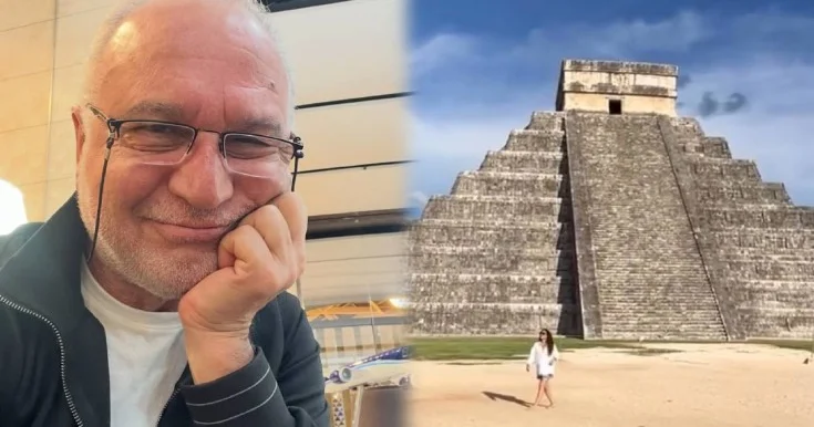Azər Qərib məşhur Meksika piramidasında Video