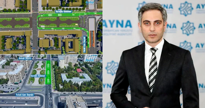 AYNA bu küçədə hərəkətin təşkilində yenilik edəcək SÜRÜCÜLƏRƏ ŞAD XƏBƏR VİDEO