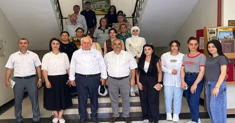 Şair Arif Fərzəlinin Masallıda gənclərlə görüşü