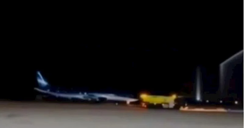 AZAL təyyarəsi 5 ildən sonra Təbrizdə eniş etdi − Video