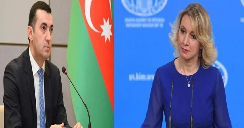 Ayxan Hacızadə Zaxarovanın cavabını verdi