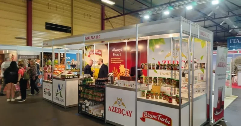 Азербайджан представил свою продукцию на крупнейшей выставке Балтийского региона ФОТО