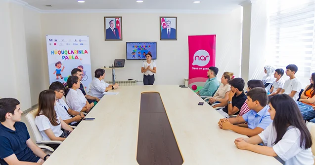Nar поддерживает просветительские мероприятия для детей (ФОТО)